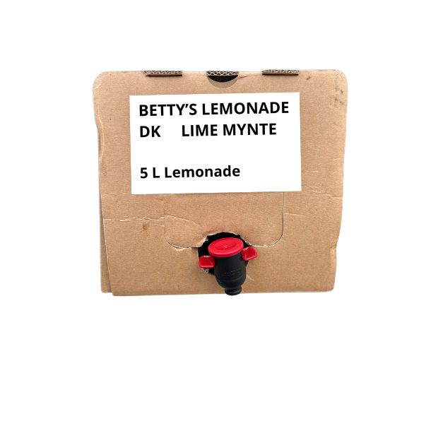 Betty's Lemonade, XL 5 liter Bag-in-Box