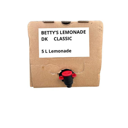 Betty's Lemonade, XL 5 liter Bag-in-Box