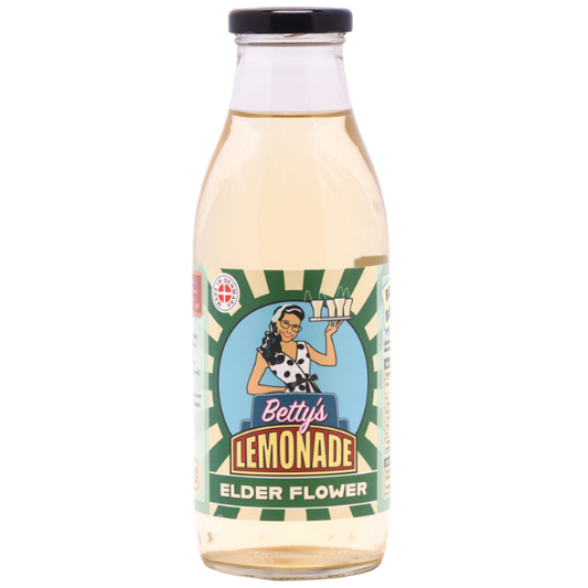 Betty's Lemonade, flaske - Hyldeblomst