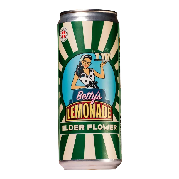 Betty's Lemonade, dåse - Hyldeblomst