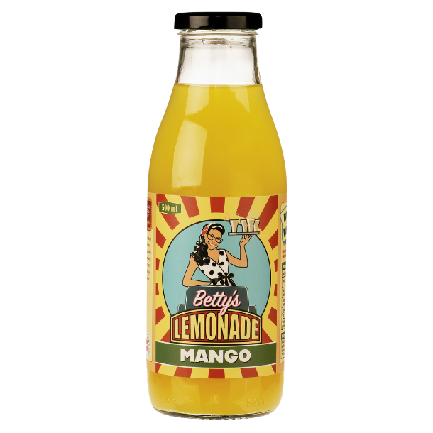 Betty's Lemonade, flaske - Mango