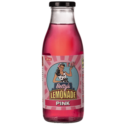 Betty's Lemonade, flaske - Pink
